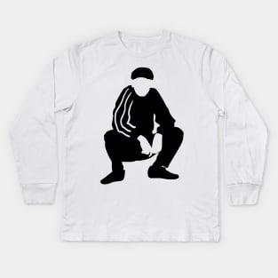 proper slav squat Kids Long Sleeve T-Shirt